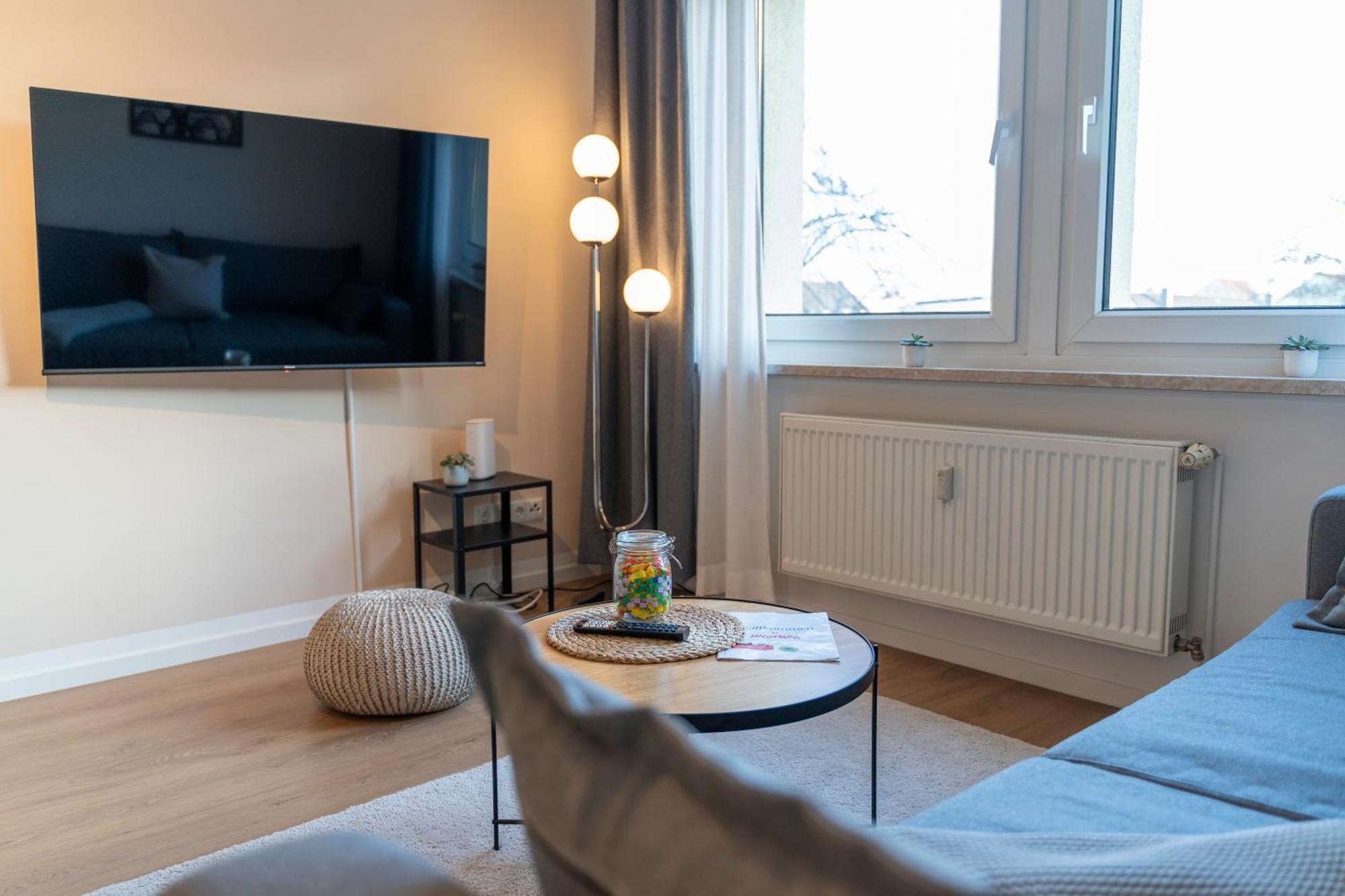 Rr - Stylish Apartment 50Qm - Wifi - Washer - Tv Magdeburg Exteriör bild