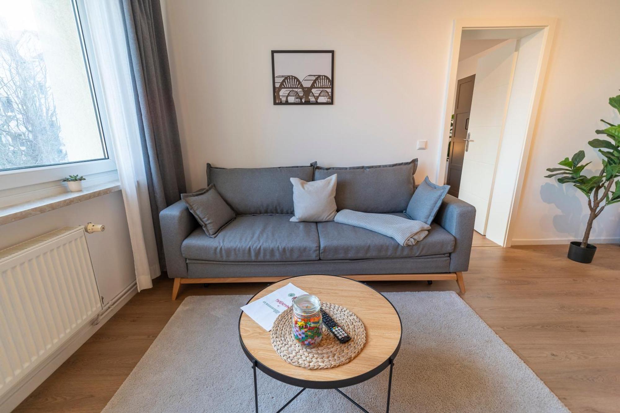 Rr - Stylish Apartment 50Qm - Wifi - Washer - Tv Magdeburg Exteriör bild